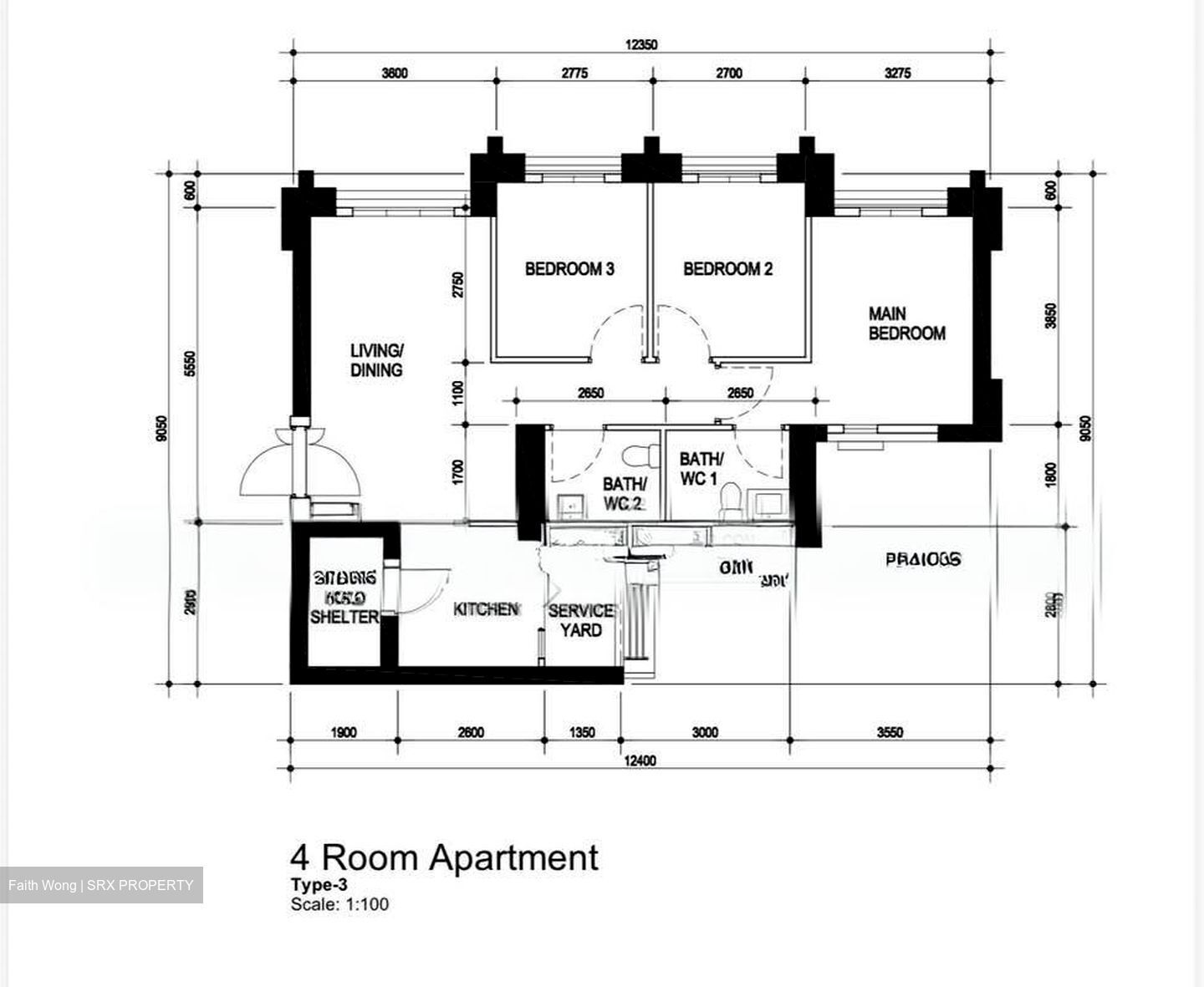 Blk 33 Skyresidence @ Dawson (Queenstown), HDB 4 Rooms #601170671